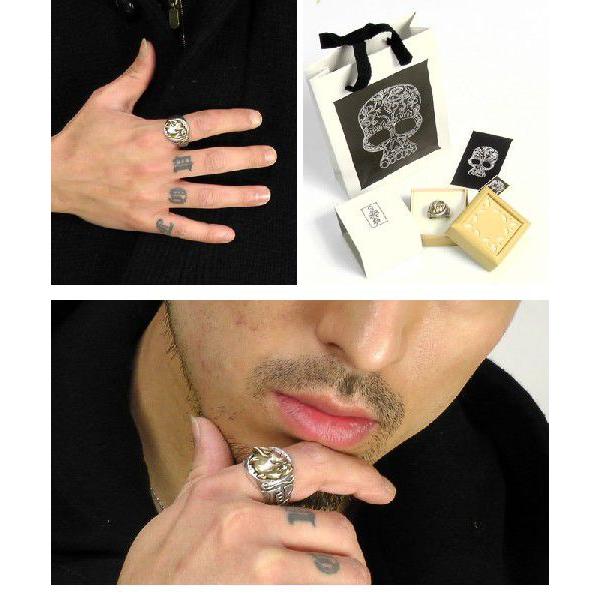 テッドマン TEDMAN ×大黒マリア レリーフテッドリング ted-ring-02の画像