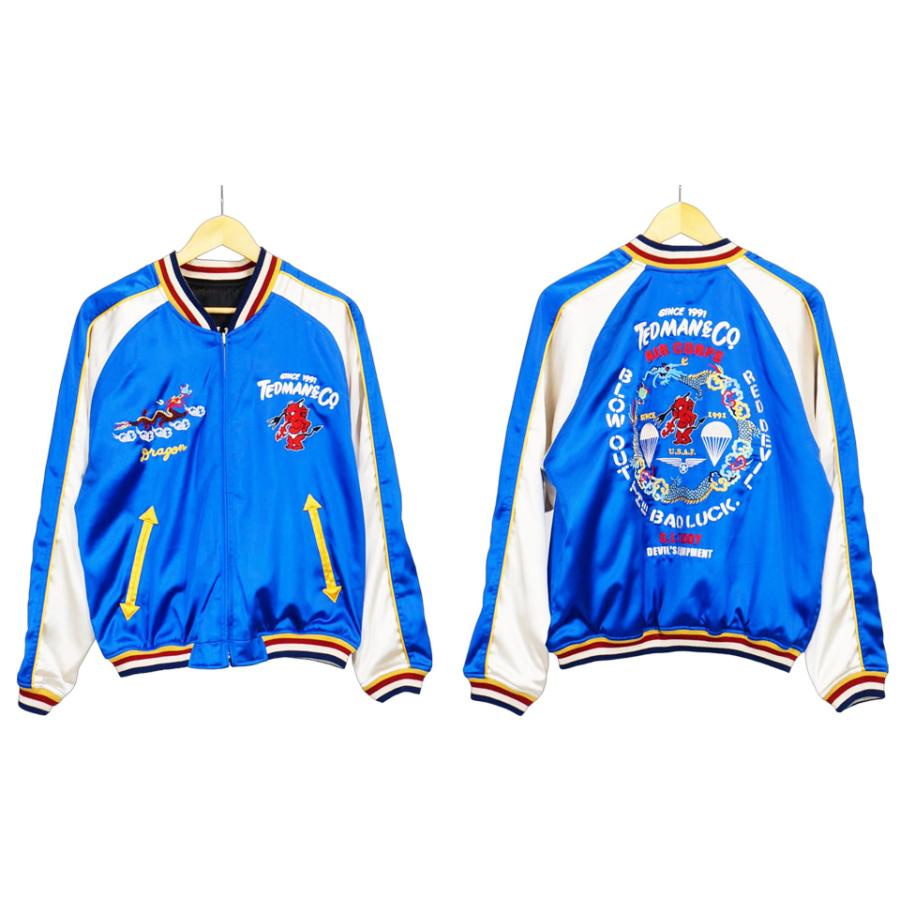 テッドマン ドラゴンサークル 刺繍 リバーシブルスカジャン アウター メンズ 新作2026年モデル TEDMANS tsk-061 | TEDMAN | 06