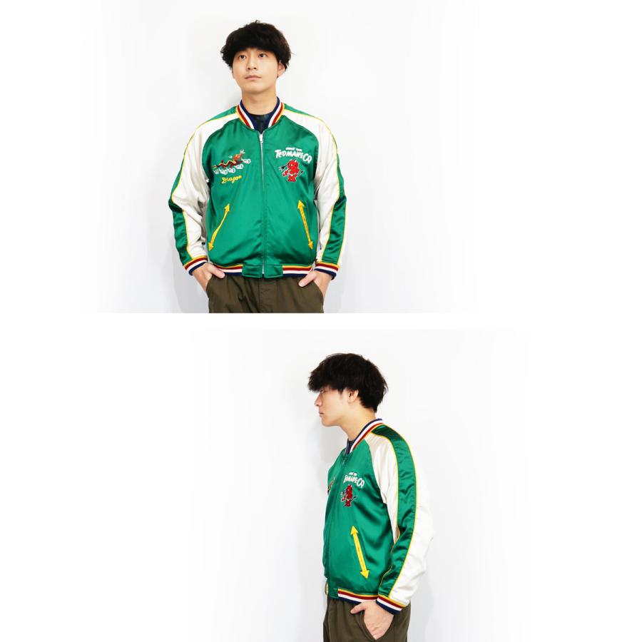 テッドマン ドラゴンサークル 刺繍 リバーシブルスカジャン アウター メンズ 新作2026年モデル TEDMANS tsk-061 | TEDMAN | 05