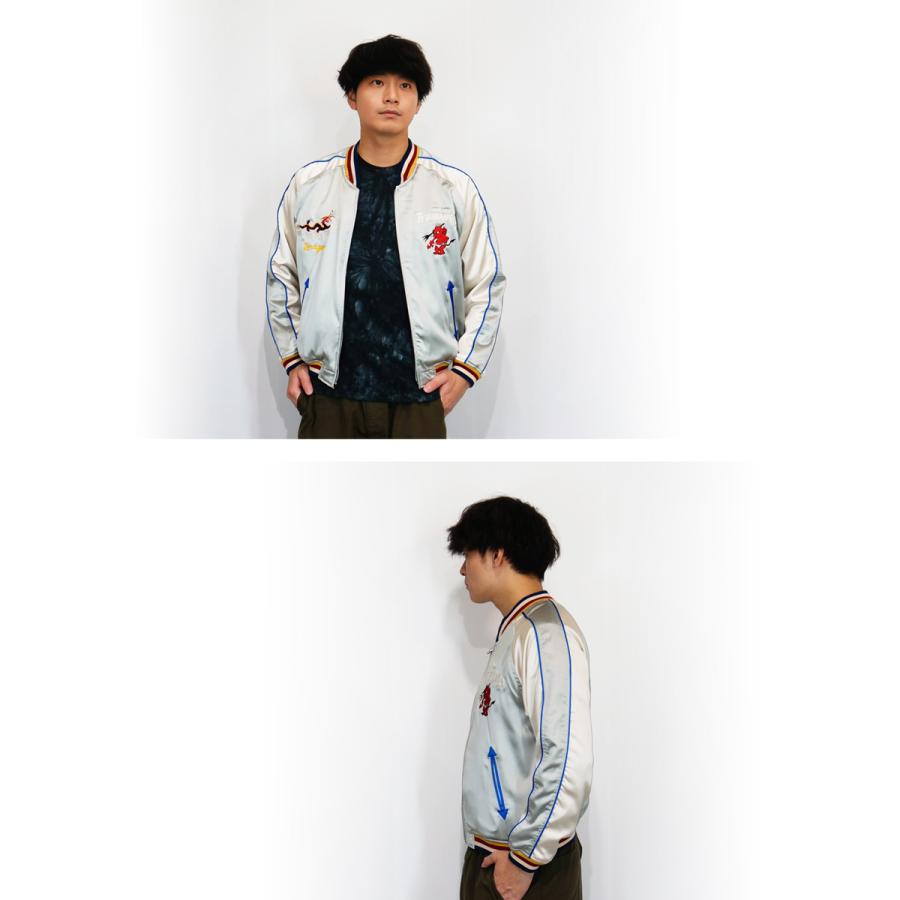 テッドマン ドラゴンサークル 刺繍 リバーシブルスカジャン アウター メンズ 新作2026年モデル TEDMANS tsk-061 | TEDMAN | 10