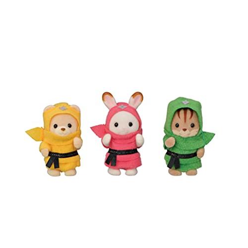 シルバニアファミリー 35周年限定商品 赤ちゃん忍者トリオ