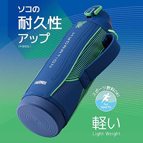 53%OFF!】サーモス 水筒 真空断熱スポーツボトル 1.5L ブルーグリーン