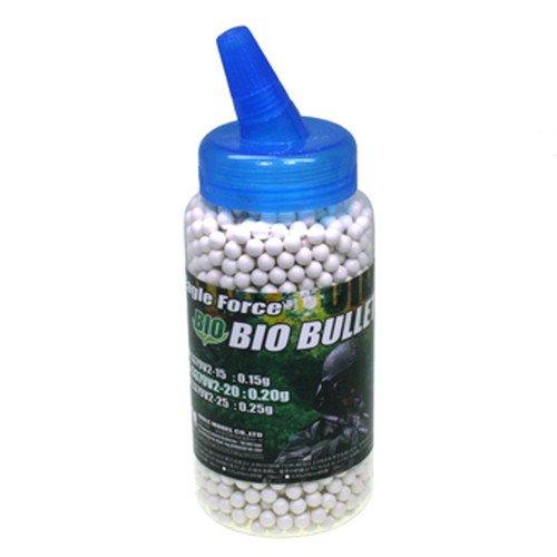 イーグル模型 バイオBBブレット 0.20g V2 2000発 ボトル入 6mm弾バイオ 5379V2-20