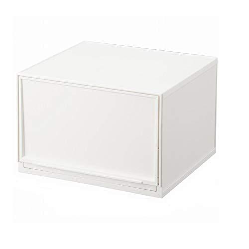 サンカ モジュールケース 組み合わせ自由自在 引き出し収納ケース ワイドL ホワイト ライフスタイルに合わせて組み合わせができる引き出し収納 ス