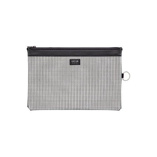 リヒトラブ ポーチ メッシュケース ファスナーケース B5S ブラック F245クロ