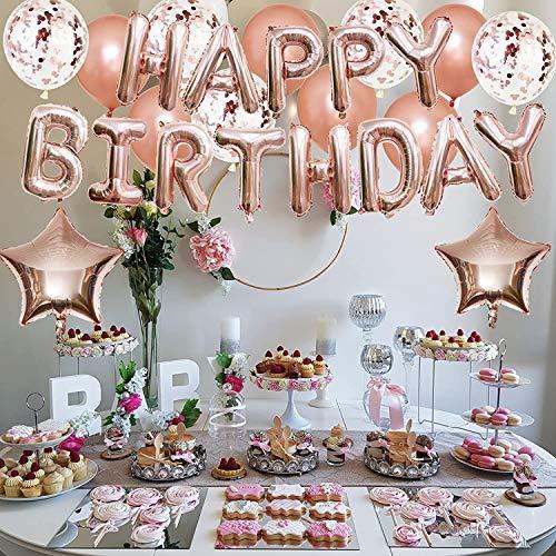 返品交換不可 子供用寝具 布団 Qq01 誕生日 風船 誕生日 バルーン パーティー 飾りつけ Happy Birthday ハッピー バースデー ローズゴールド ハート風船 紙吹雪風船 誕生 Www Threeriversofs Com