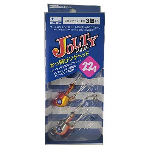 Blue Blue (ブルーブルー) ジグヘッド ジョルティ 22g ジグヘッド #04 ミックスA