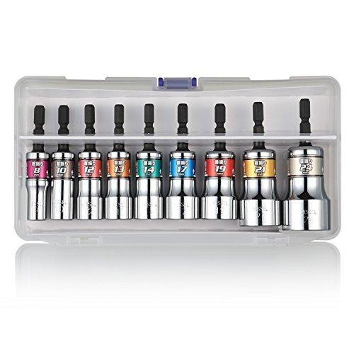 ベッセル (VESSEL) 剛鍛首振りショートソケット9本組 WSA209PS