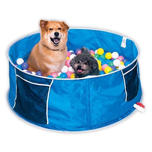たためるペットプール＆バス 犬プール 水遊び お風呂 (L)