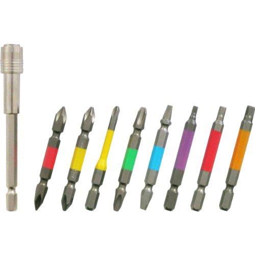 アネックス (ANEX) カラービット セット 9本組 エクステンションホルダー付 ACMH9-E