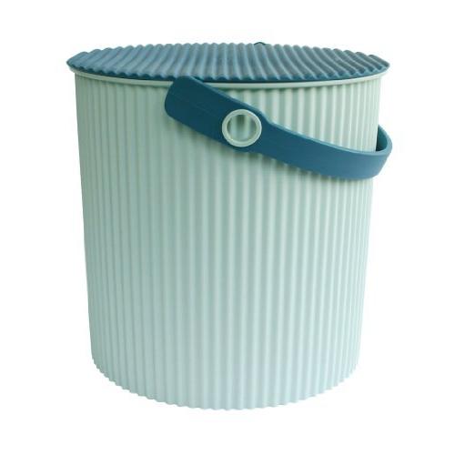 八幡化成 フタ付きバケツ オムニウッティ ブルー L 10L sceltevie omnioutil スカンジナビアン 228295