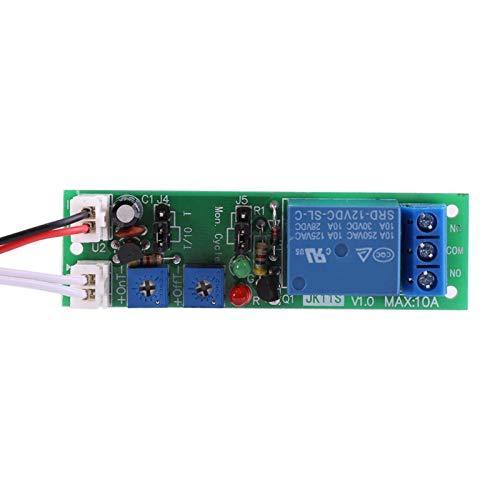 特別セール品 サイクルタイマー遅延オン オフスイッチ Dc 5v 12v 24v調整可能リレーモジュール Dc12v 0 24hr Off The Shelf Elearning Zobble Com