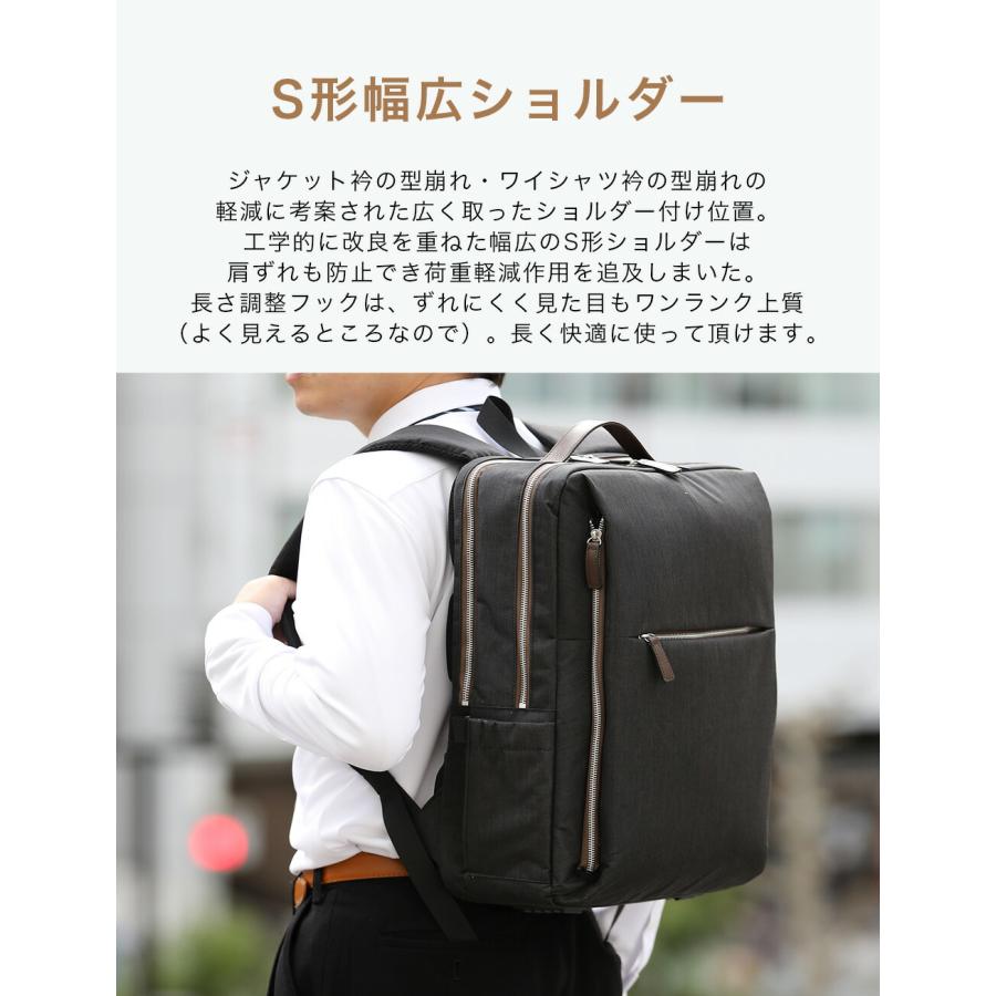 ビジネスマンサポート ビジネスリュック メンズ 大容量 25L 通勤