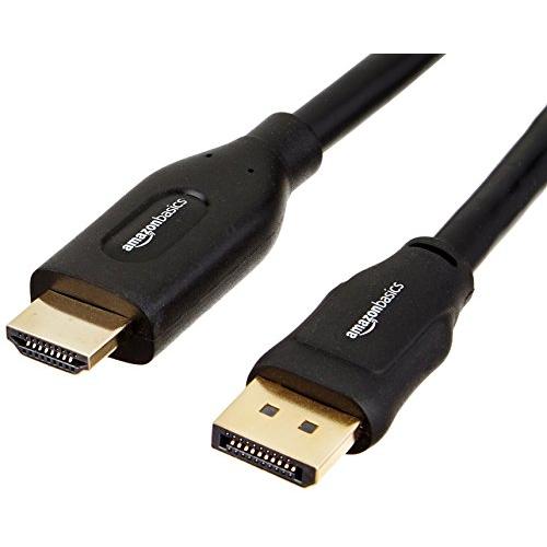 Amazonベーシック DisplayPort to HDMI A/Mケーブル 7.6m ハイスピード
