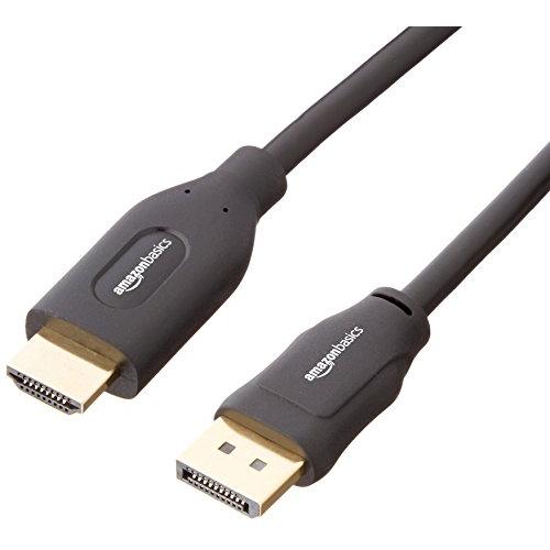 Amazonベーシック DisplayPort to HDMI A/Mケーブル 0.9m 5点セット
