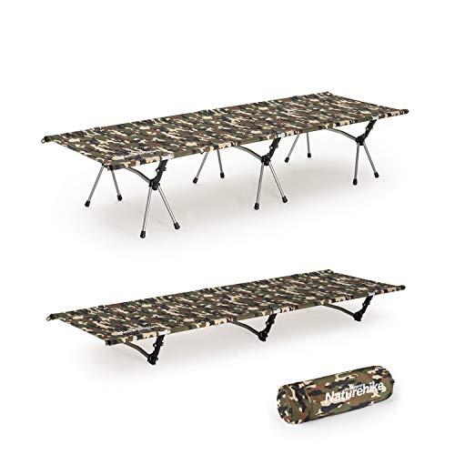 Naturehike コット 折りたたみ式 2WAY ハイ/ロー切替可能 高さ調整可能 軽量 コンパクト キャンプ アウトドアベッド 耐荷重150kg