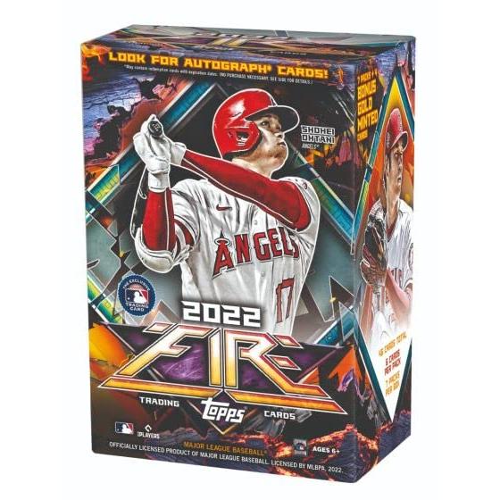 2022 Topps Fire Baseball Blaster Box トップス ファイヤ ベース