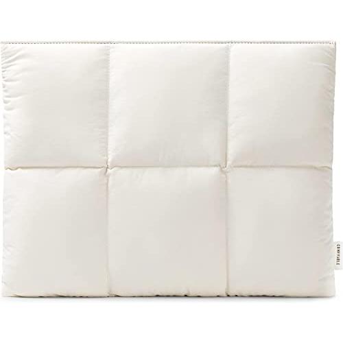 Comfyable Puffy Laptop Sleeve 16 Inch， Quilted Puffer Laptop Carrying