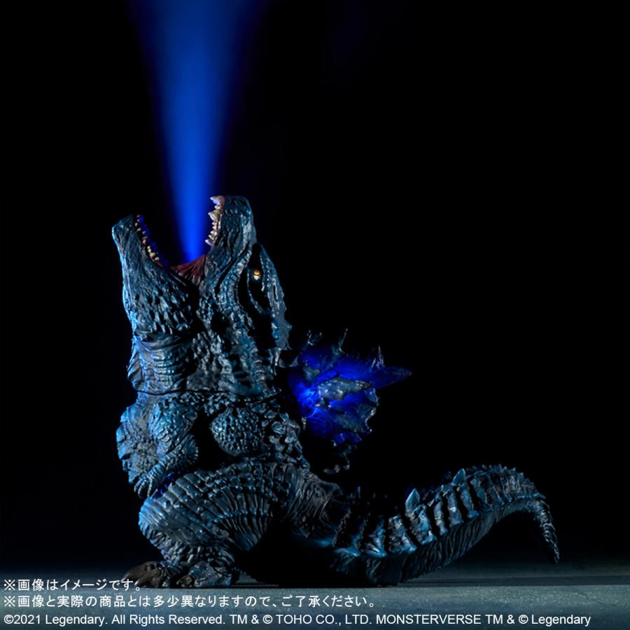 開封品】デフォリアルSFX ゴジラ(2019) LED発光/ミスト噴射機能付き