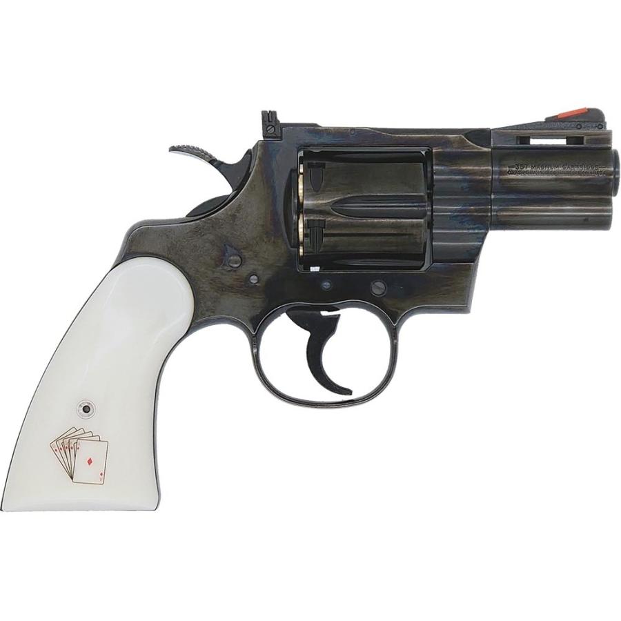 タナカ コルト パイソン .357マグナム “スネークアイズ 2.5インチ Rモデル スチールフィニッシュ 【モデルガン／18才以上】