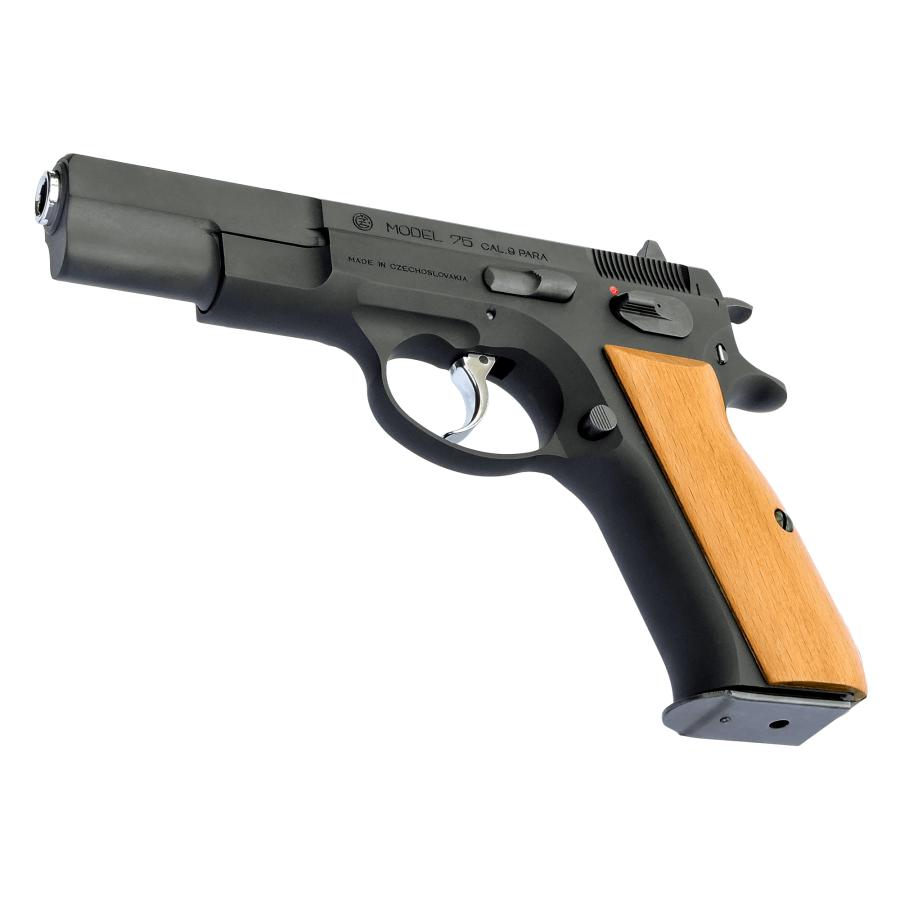 KSC Cz75 1st バージョン ウッドグリップスペシャル ABS【ガスブロー