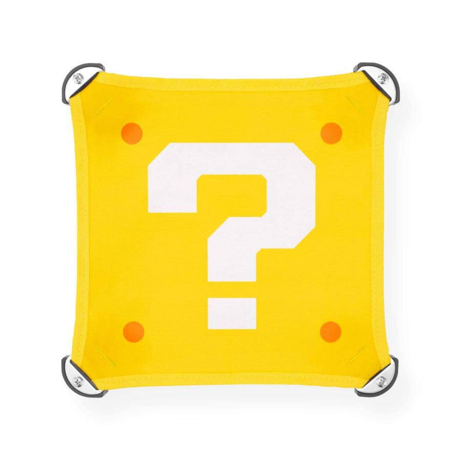 美品　スーパーマリオ トラベル 折りたたみスツール(ハテナブロック)任天堂 01.jpg その他