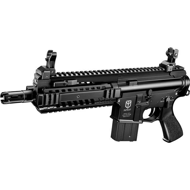マルイ M4パトリオットHC（ハイサイクルカスタム電動ガン）ニッケルフルセット(本体＋バッテリー＋充電器)※18才以上