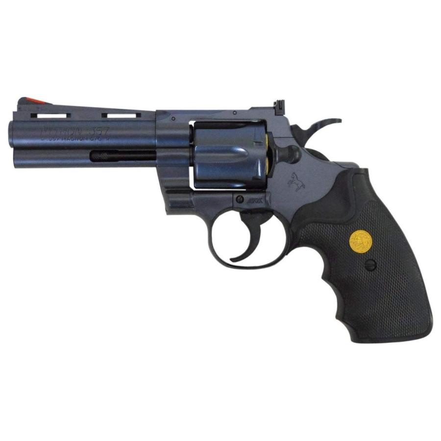 クラウンモデル COLT パイソン .357 マグナム 4インチ ブラック【エア