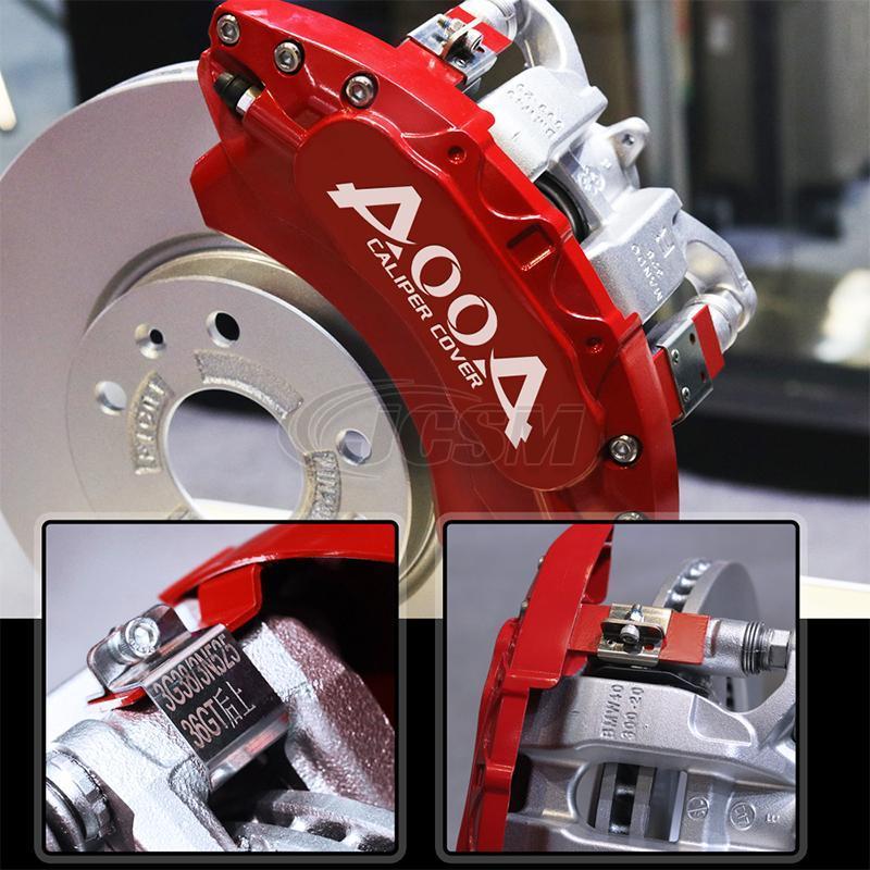 【AOOA 正規品】 ブレーキキャリパーマツダ CX-5 KF系 専用設計 AOOA ロゴ アルミ製 ホイール内部カバー 15color 1台分 日本語説明書｜0591｜20