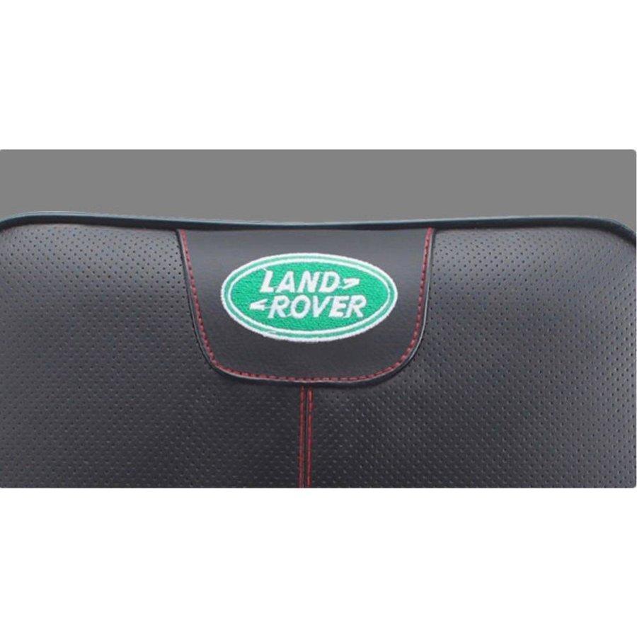 ランドローバー 本革 低反発ウレタン ネックパッド 腰クッション ブラウン LAND ROVER イヴォーク ディスカバリー スポーツ レンジ