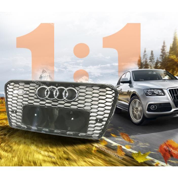 Audi フロントグリル アウディA7 RS7 後期 RS グリル メッキエンブレム 