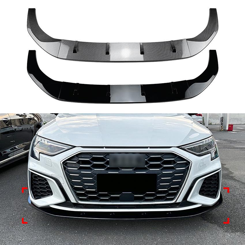 Audi アウディ A3 8Y S3 2021~ フロントスポイラー フロントリップ 