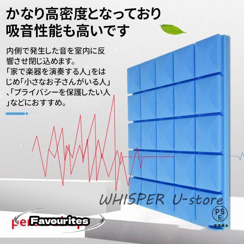 防音シート 10枚セット 壁 貼り付け 吸音材 貼る 壁 窓 天井 床 マ（Yahoo!・Favourites）