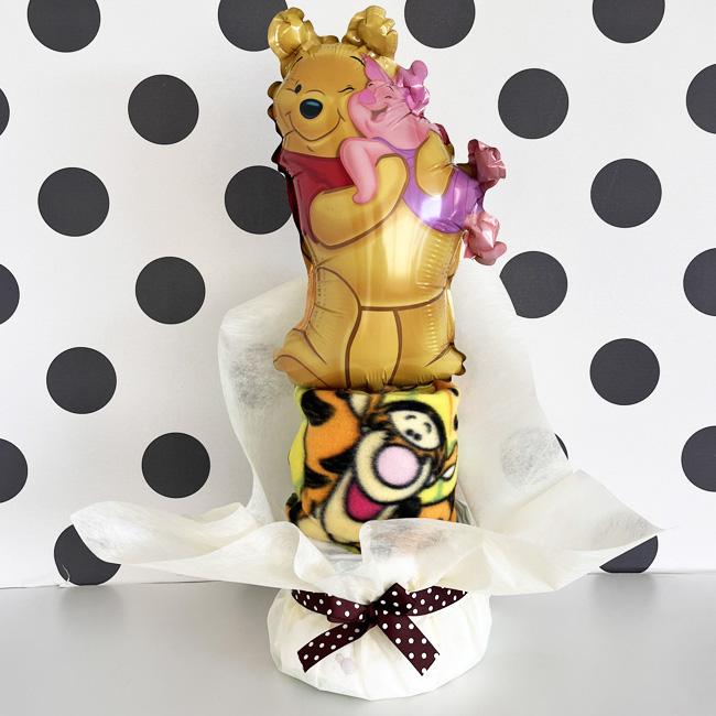 プーさん 出産祝い　ディズニー オムツケーキ おむつケーキ バルーン くまのプーさん 男の子 女の子 ギフト クリスマス |  | 01