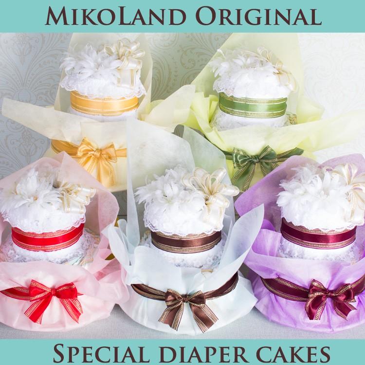 おむつケーキ シンプル エレガント 女の子 男の子 オムツケーキ Elegant Diapercake 送料無料 011 おむつケーキcollection 通販 Yahoo ショッピング