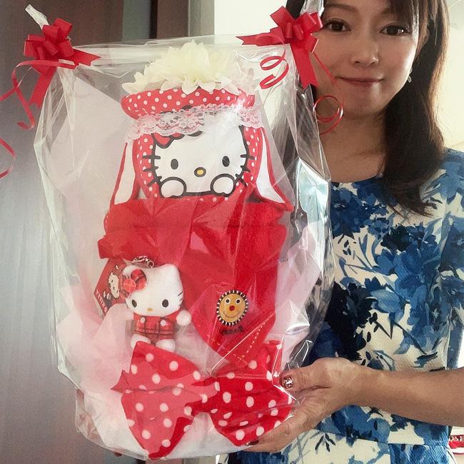 キティ　おむつケーキ　3段 出産祝い オムツケーキ 女の子 キティー　キティちゃん　キティーちゃん | ハローキティ | 08