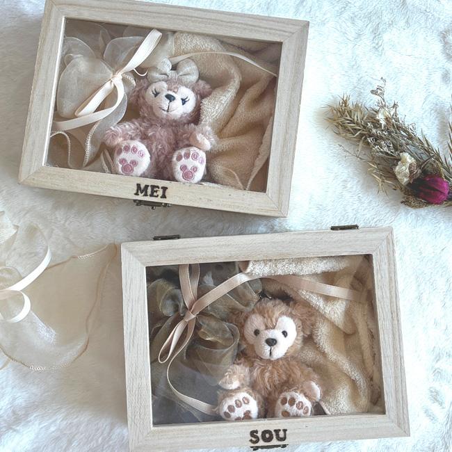 名入れギフト クリスマス 誕生日 記念日 ダッフィー シェリーメイ ディズニー オーガニック 日本製 女性 妻 おしゃれ | Disney | 14