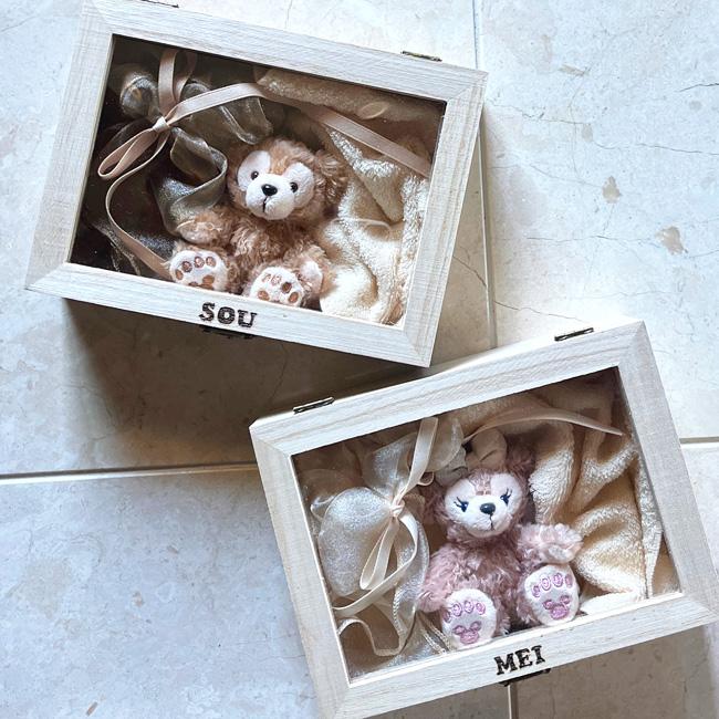 名入れギフト クリスマス 誕生日 記念日 ダッフィー シェリーメイ ディズニー オーガニック 日本製 女性 妻 おしゃれ | Disney | 01