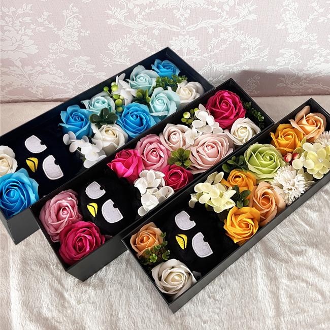 バッドばつ丸 誕生日 結婚式 電報 大人 結婚祝い 花 サンリオ フラワーギフト プレゼント ギフト 枯れないお花 フラワーアレンジメント ソープフラワー | sanrio | 12