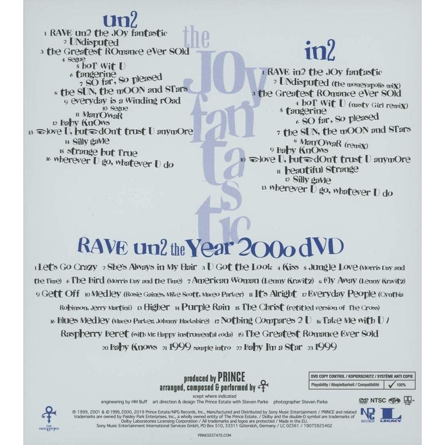 Prince レイヴ完全盤(ULTIMATE RAVE) 2CD DVD レイヴ完全盤 ULTIMATE RAVE 2CD+LIVE DVD ライヴ映像付3枚組 DVD付