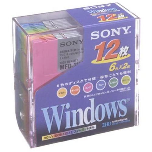 SONY 12MF2HDQDVX フロッピーディスク (DOS/V用) 12MF-2HDQDVX
