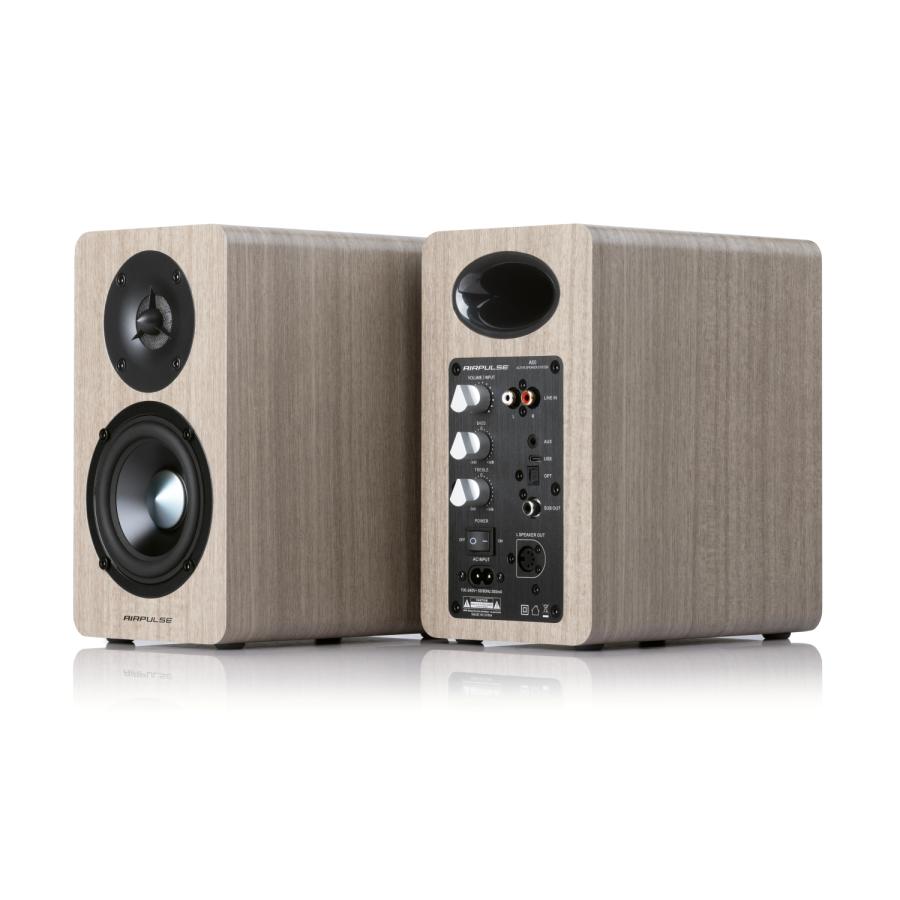 AIRPULSE A60 アクティブスピーカー ほぼ未使用 動作確認済み AIRPULSE エアパルス A60 ペア 新品 DAC内蔵アクティブ・スピーカー