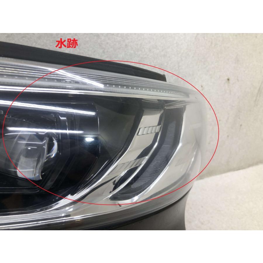 磨き済み ヴェルファイア AGH30W 前期 純正 左 ヘッドライト LED 