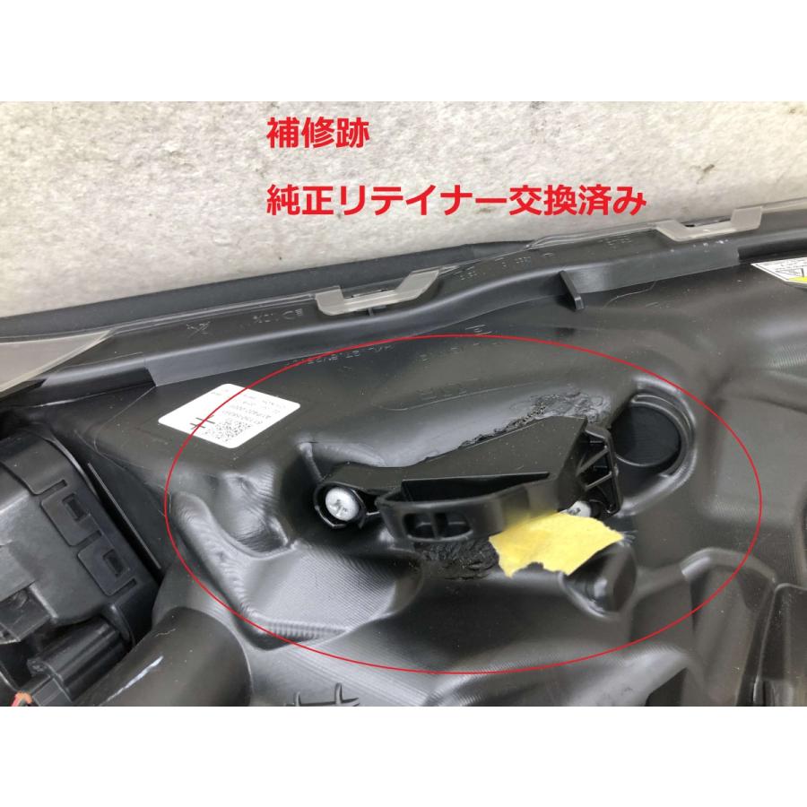 磨き済み ヴェルファイア AGH30W 前期 純正 左 ヘッドライト LED 