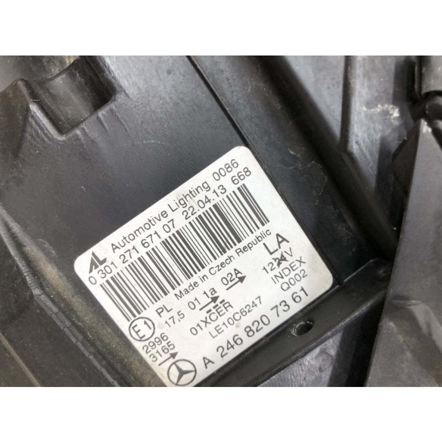 磨き済み ベンツ 純正 Bクラス W246 前期 左 キセノンヘッドライト