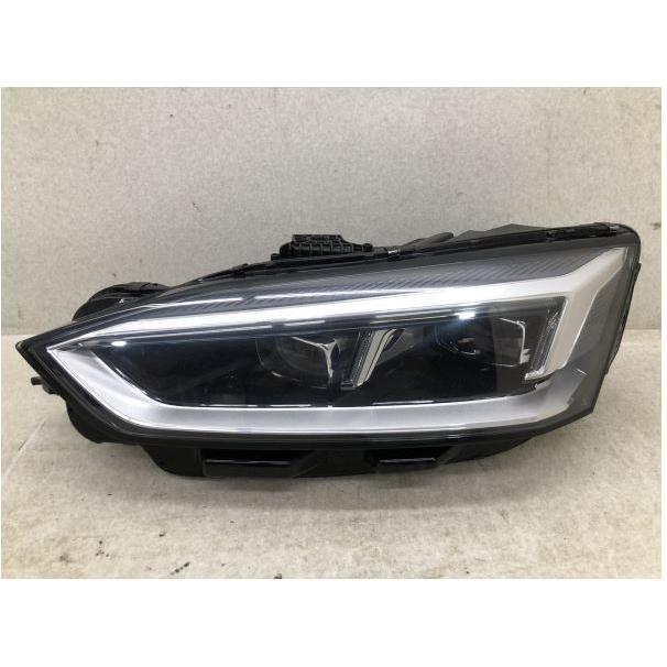 磨き済み アウディ A5 マトリクス 8W 純正 左 ヘッドライト LED 8W6 