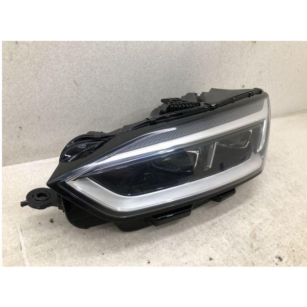 磨き済み アウディ A5 マトリクス 8W 純正 左 ヘッドライト LED 8W6 