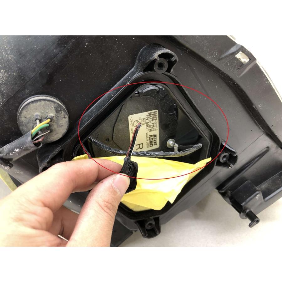 磨き済み ヴェルファイア ANH20W 右 ヘッドライト ICHIKOH 58-24 AFS