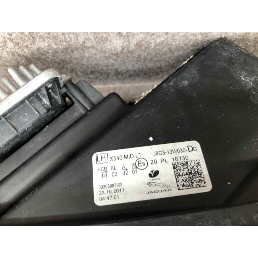 美品 磨き済み ジャガーE-PACE LED 左ヘッドライト J9C3-13W030-DC