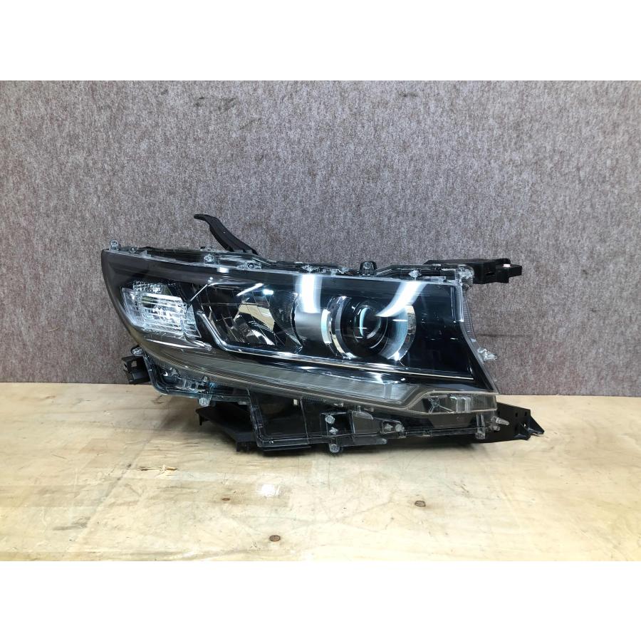 磨き済み TOYOTA ランドクルーザープラド 右 ヘッドライト GDJ150W